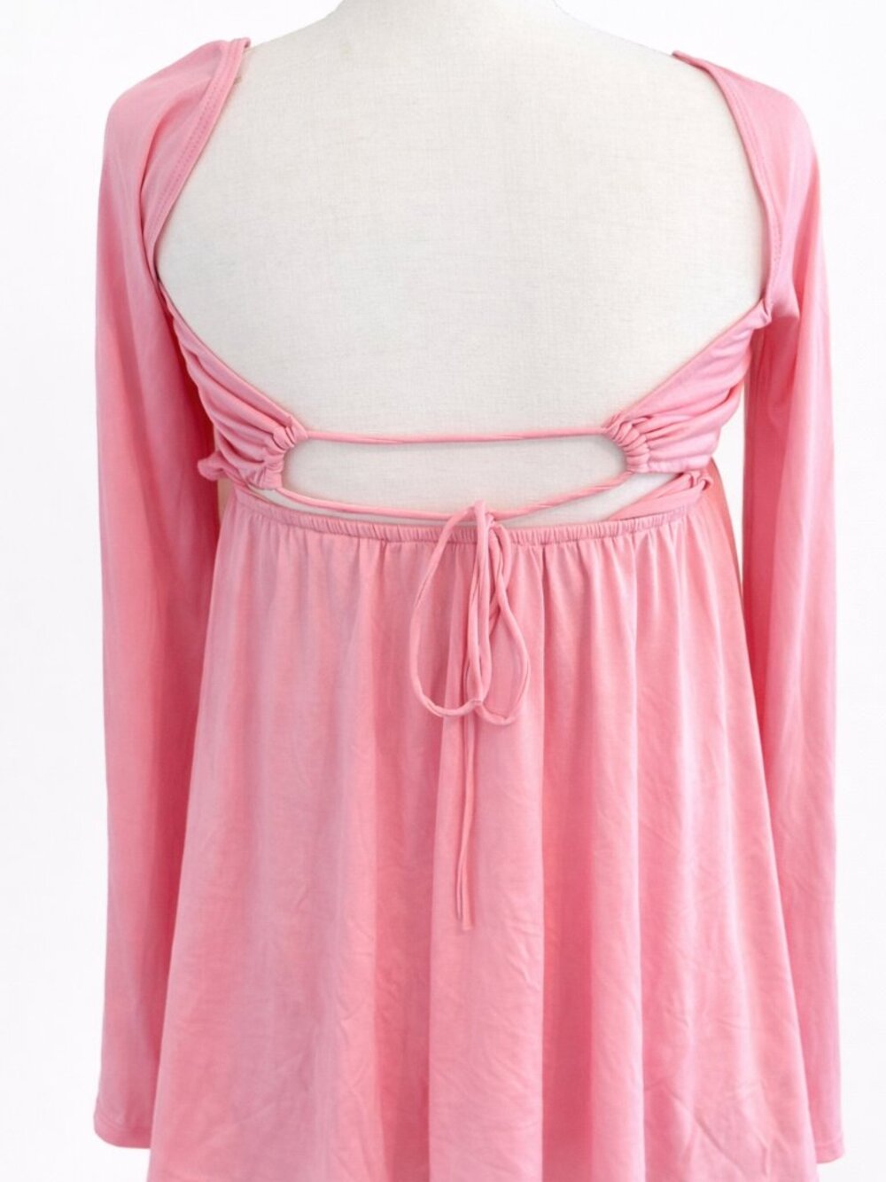 Lucy In The Sky long-sleeve babydoll top - Picture 3 of 4